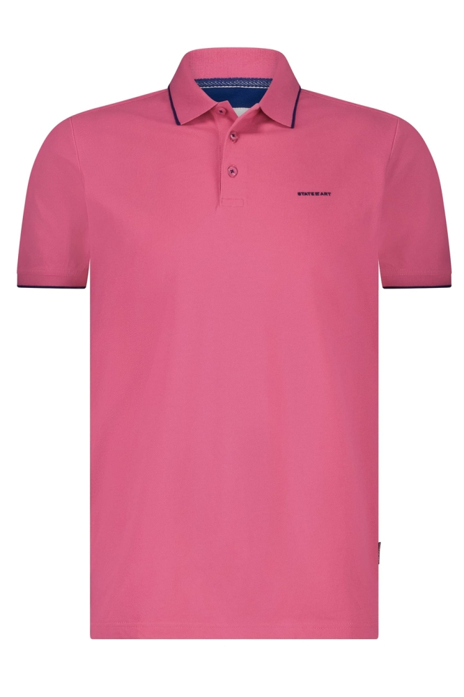 PIQUE POLO MET STREEPDETAILS 46115400 4300